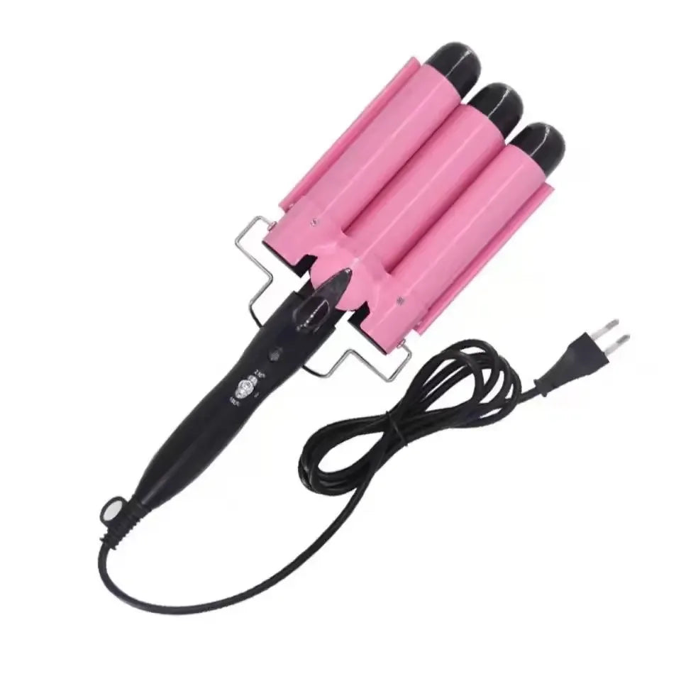 Triple Barrel Curling Wand