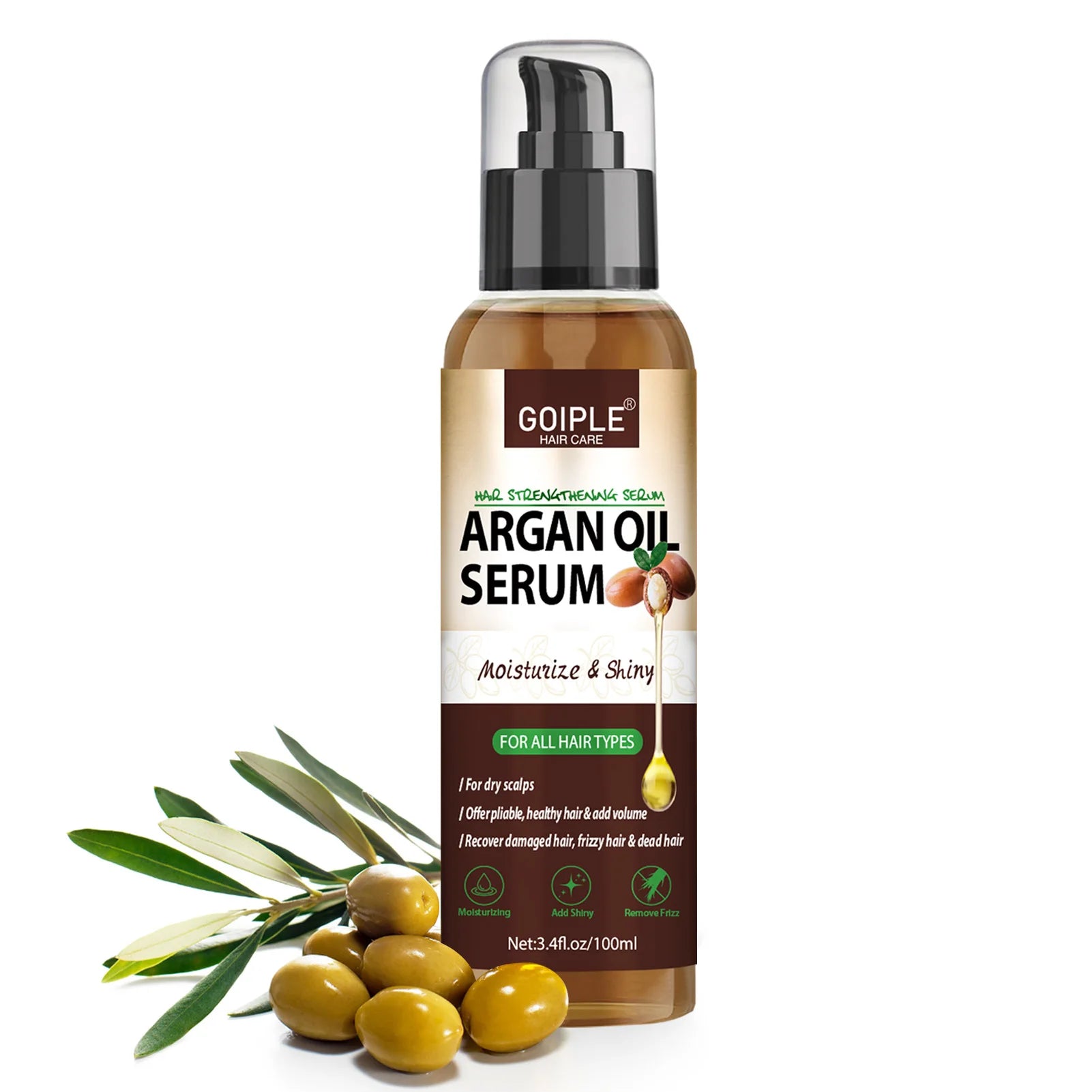 Natural Argan Hair Serum